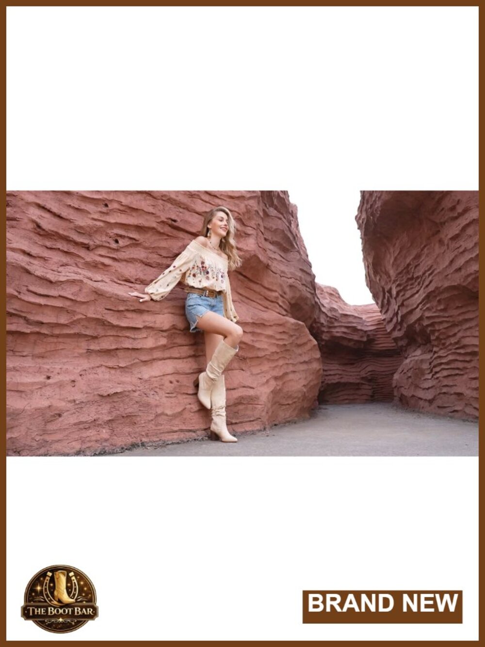 Women's Faux Suede Pointed Toe Mid Chunky Heel Knee High Boots with Side Zipper - Picture 6 of 6